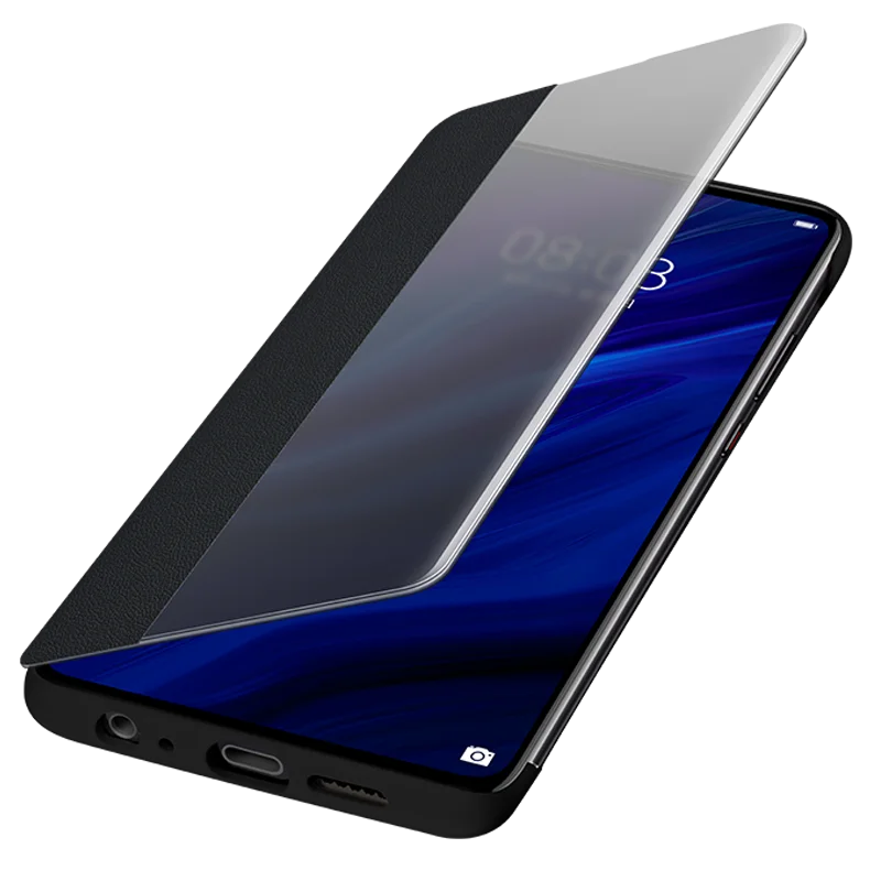 Smart View Flip Cover для huawei P30 Pro Официальный кожаный флип чехол для huawei P30 Pro крышка huawei P30 чехол для телефона