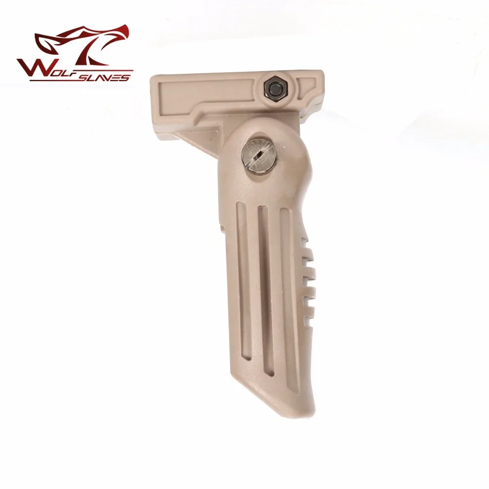 New Hand Grip Hunting Small Folding Accessories for Nerf Toy G un With Guide Rail Military Tactical Grips | Спорт и развлечения