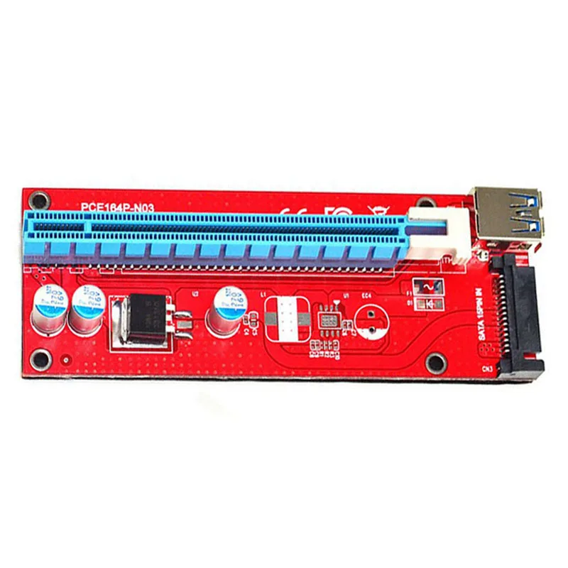 Адаптер для переходных карт USB 3 0 PCI E Express 1X к 16X выделенный Удлинительный кабель