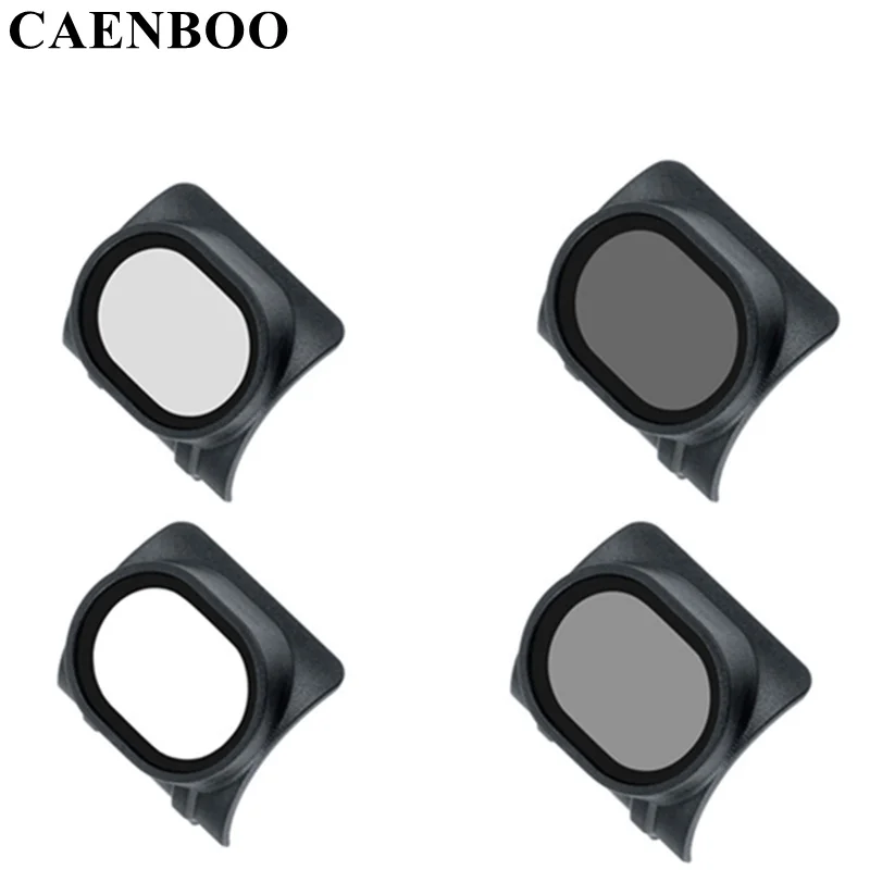 CAENBOO фильтр для объектива протектор 4в1 набор УФ+ CPL+ ND4+ ND8 фильтр нейтральной плотности Дрон Квадрокоптер аксессуары для DJI Spark объектив