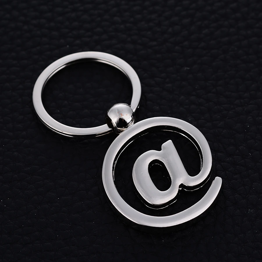 Креативные повседневные металлические брелки @ стильные из сплава модные Новые