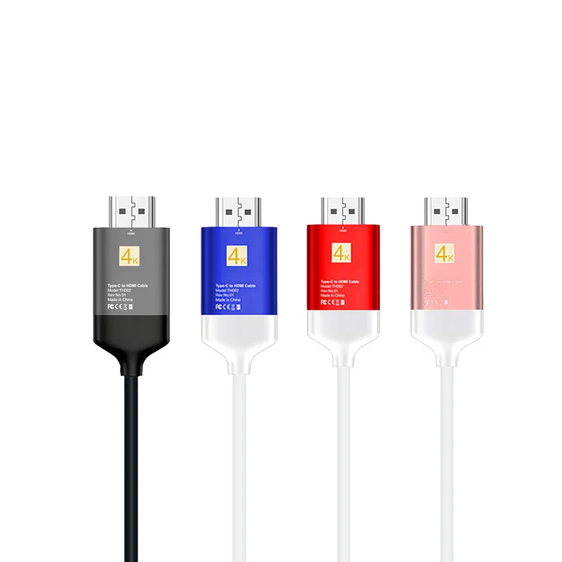 Адаптер 4K с USB 3 1 типа C на HDMI для Macbook Pro Dell XPS 13/15 Galaxy S8/Note 8 и т. д. HDTV монитора|Кабели