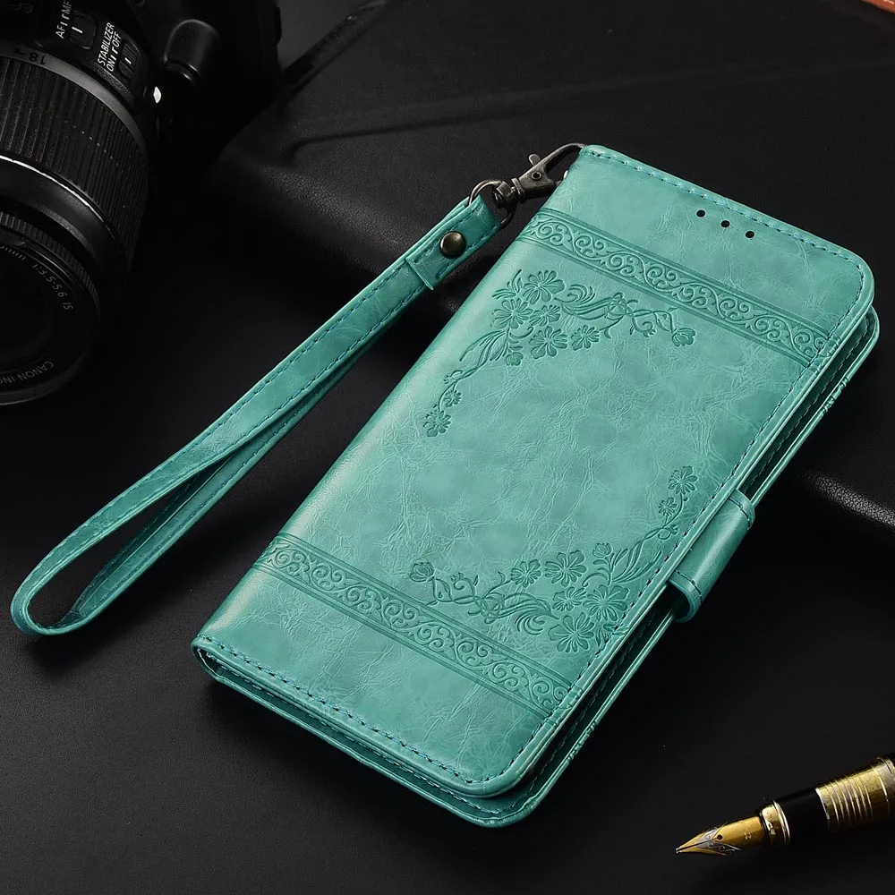 Flip Leather Case For Tecno POP 1 Pro F3 Pro Fundas Printed Flower 100% Special wallet stand case with Strap