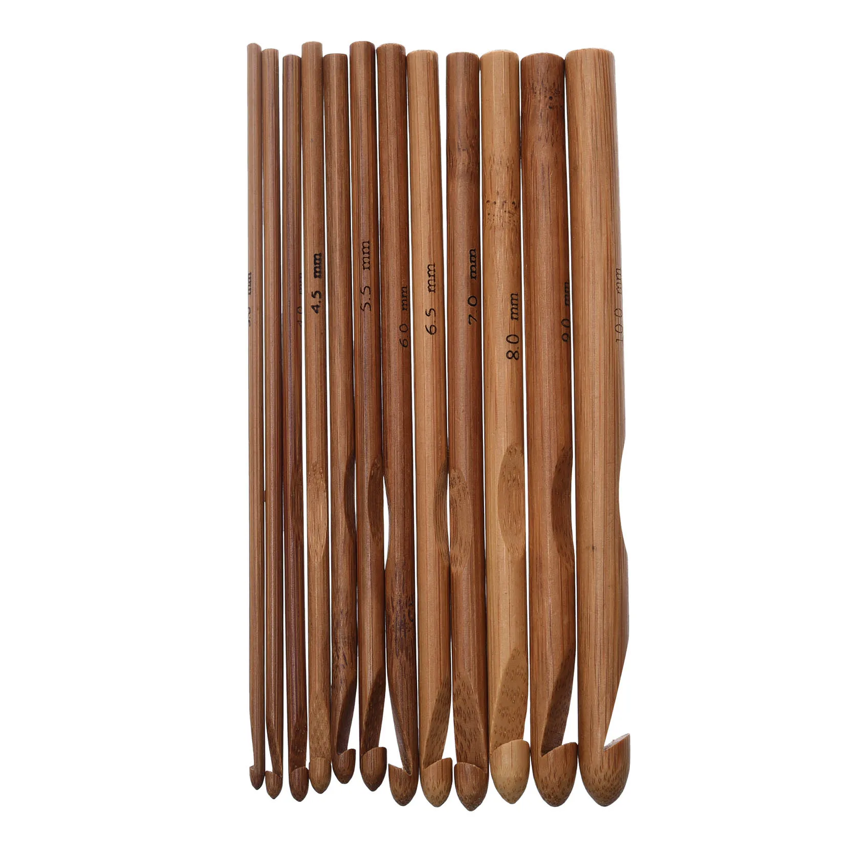 Новое поступление 12 шт./компл. деревянный крюк набор для вязания крючком Вязание