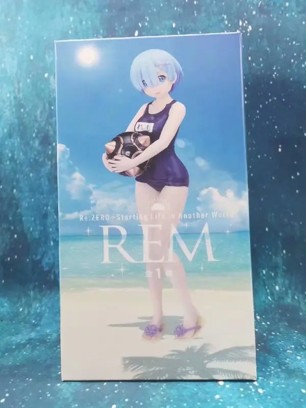 Экшн-фигурка Rem Ram Swinmming из аниме Re: жизнь в другом мире | Игрушки и хобби