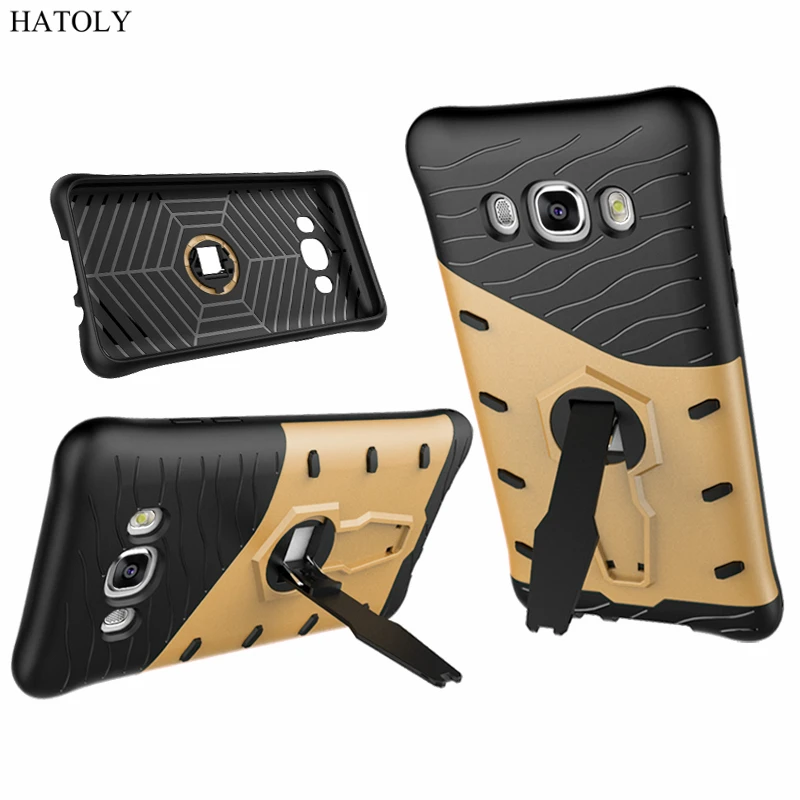 Чехол HATOLY для Samsung Galaxy J5 2015 армированный чехол J500F гибридный резиновый