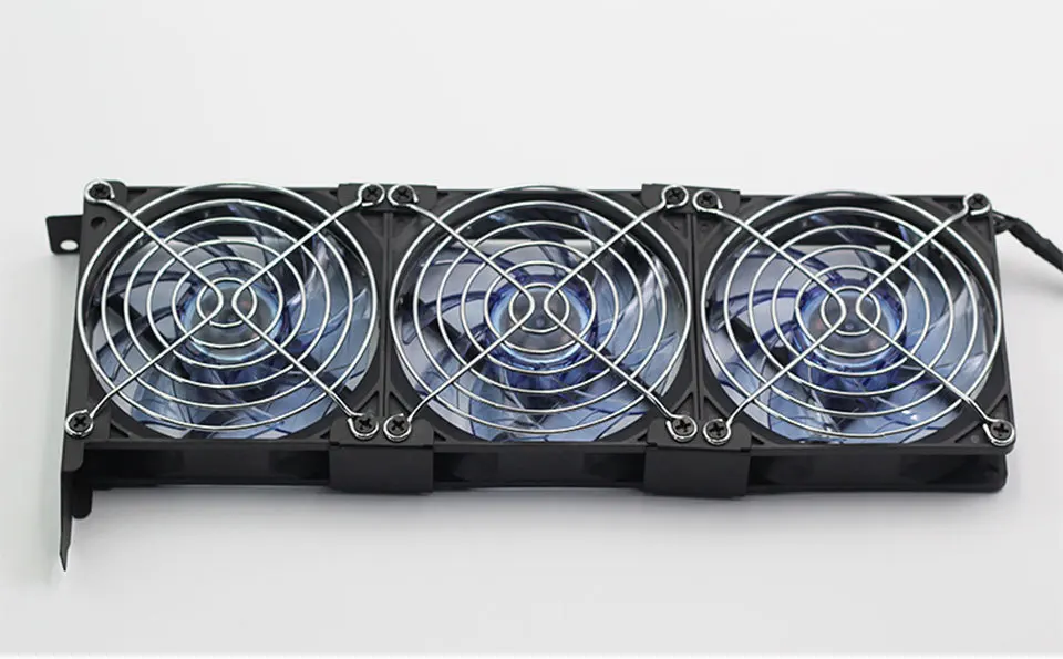Компьютер/ПК PCI-e подставка для графической карты охлаждающая поддержка GTX 1050 1080Ti RTX2070 2080TI вспомогательный холодный, общая модель 9 см вентилятор