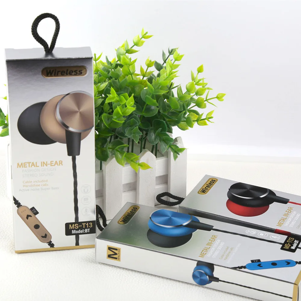 HIPERDEAL Bluetooth наушники беспроводные гарнитура для телефона Auriculares V4.2 Поддержка TF