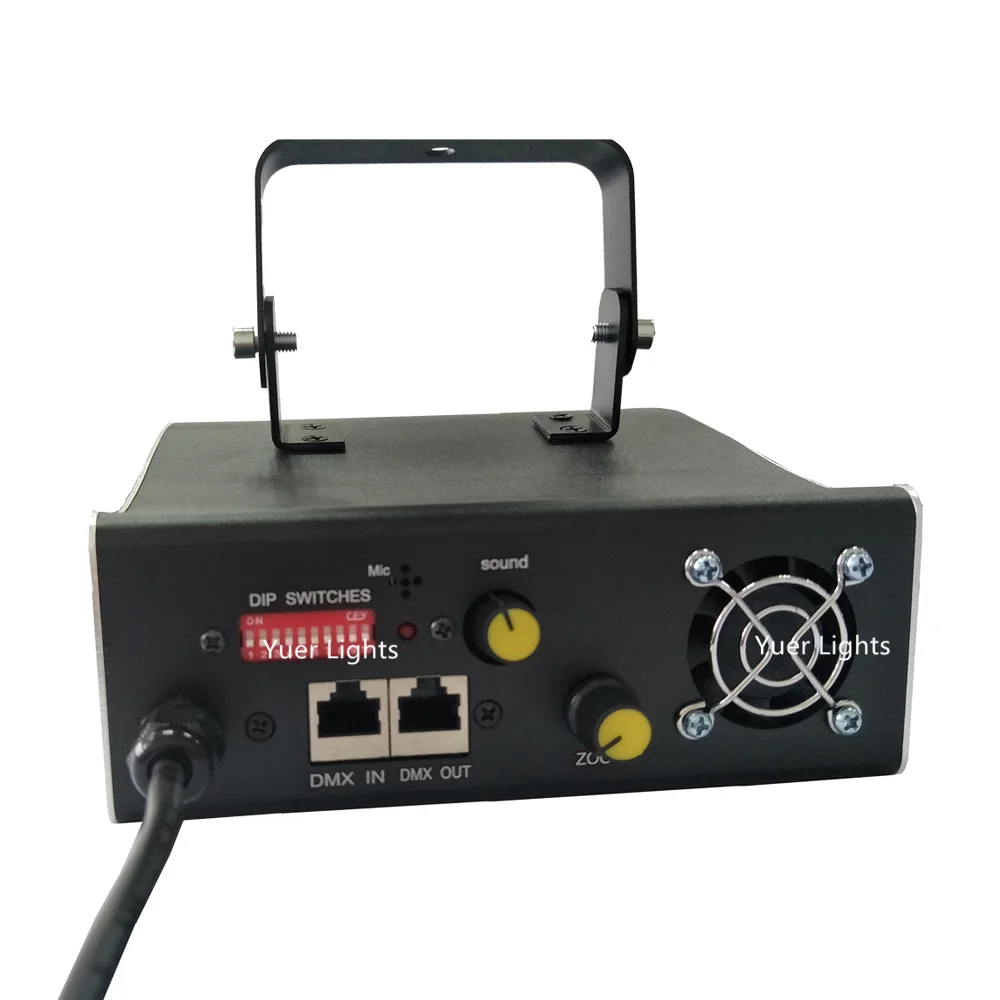 Новейший RGB Полноцветный сценический DJ Лазерный свет многоцветный 500 МВт