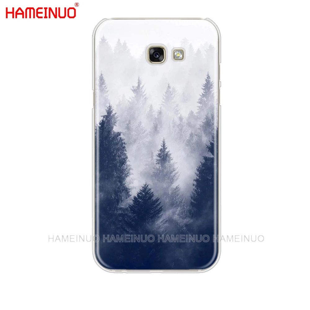 HAMEINUO горный лес облака Чехол для мобильного телефона для Samsung Galaxy A3 A310 A5 A510 A7 A8 A9 - Цвет: 41341