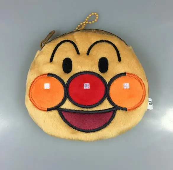 1 шт. Kawaii японская анимация Anpanman портмоне унисекс многофункциональная сумка