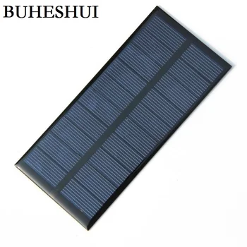 BUHESHUI Wholesale 1.5W 5V Mini Solar Cell Module Polycrystalline DIY Solar  Panel Charger For 3.6V Battery 30pcs Free Shipping