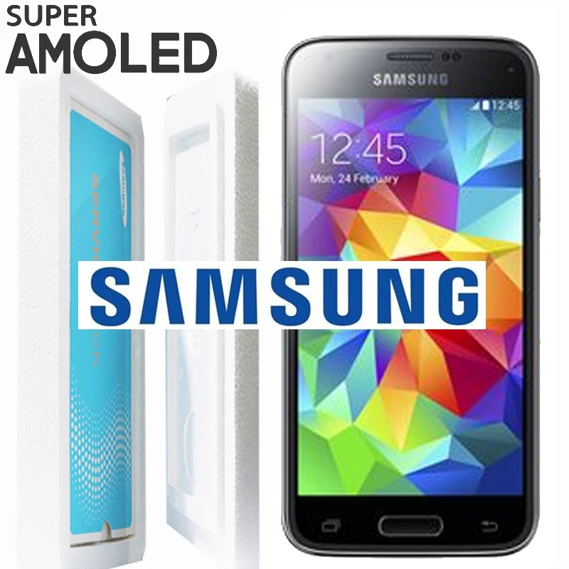 Оригинальный 4 5 ''Супер AMOLED LCD для SAMSUNG GALAXY S5 Mini G800 G800F G800H сенсорный экран