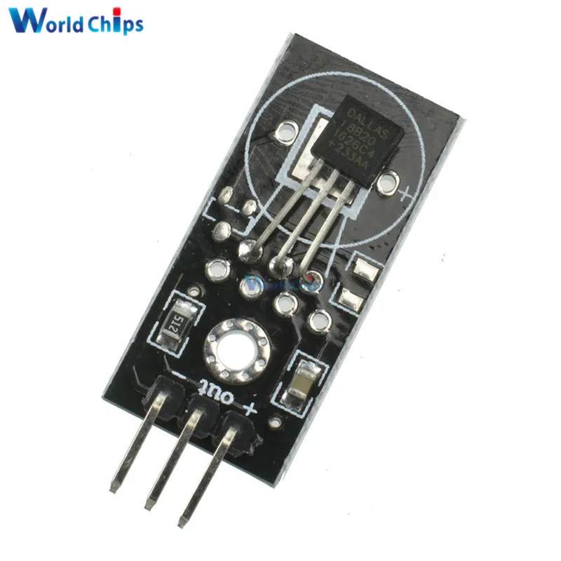 Цифровой модуль датчика температуры DS18B20 постоянного тока 5 В для Arduino|module 5v|dc dc 5vdc