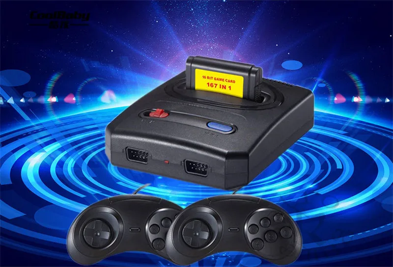 

Игровая мини-приставка DHL 20 шт./лот, 16 бит, игровая мини-приставка MD16, 16 бит, 167 sega