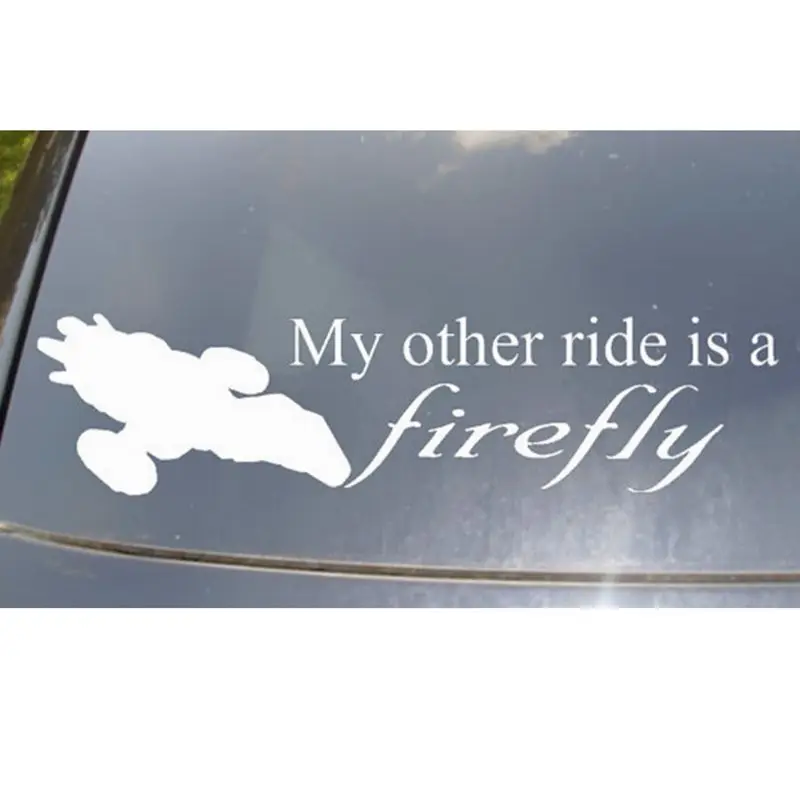 

cool serenity car decal - My Other Ride is a Firefly Car Sticker ,