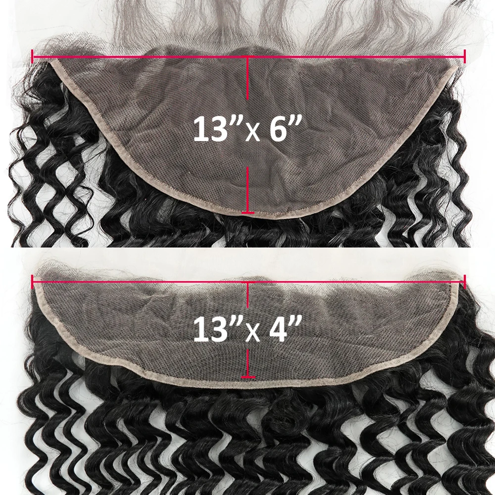 Безpeerless волосы глубокие волнистые предварительно сорванные 13*6 уха до Кружева