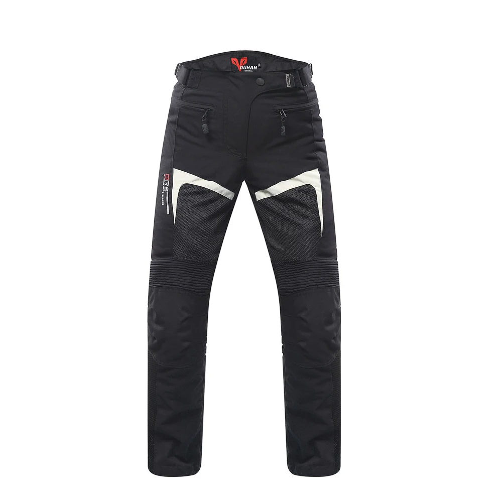 Black pants HEROBIKER мотоциклетная куртка Защитное снаряжение водонепроницаемая мотоциклетная куртка мужская одежда для мотокросса мотоциклетный костюм с 5 протекторами - Цвет: Black pants