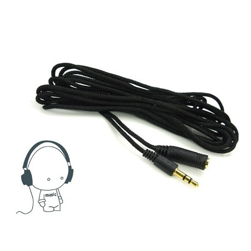 

10Ft/3M Jack 3.5mm Extension Audio Cable Male to Female Earphone Headphone Extension Cable Stereo AUX Cord for Car MP3 Speaker