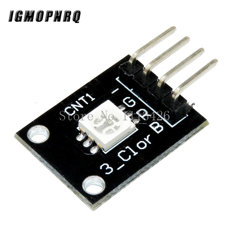 

10 шт./лот RGB полноцветный светодиодный модуль SMD, 3 цвета, светодиодный модуль, с возможностью подключения к телефону, с возможностью подключе...