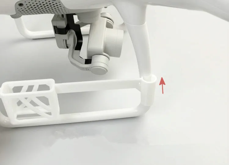 DJI Phantom 4 Дрон GPS локатор крепление 3D Печатный RF V16 gps трекер Крепление Держатель для