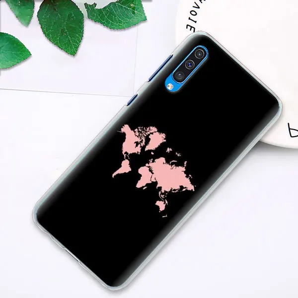 Карта мира путешествия планы чехол s крышка для samsung Galaxy A30 A50 A70 A80 M10 M30 A7 A6 A8+ A9 ПК Жесткий Чехол Для Телефона - Цвет: 11
