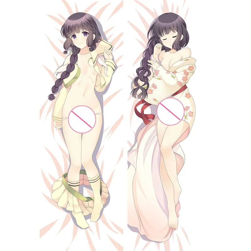 Наволочка Двусторонняя японская с рисунком Аниме Dakimakura для спальни|Наволочка| |