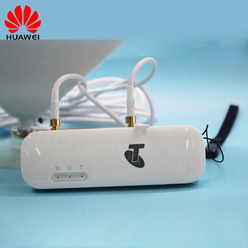 Разблокированный беспроводной маршрутизатор huawei 4G E8372 (с антенной) LTE USB Wingle