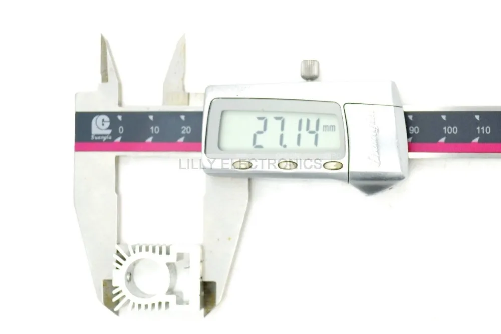 Алюминиевый радиатор охлаждения/держатель для лазерных модулей 12 мм 20x27x11mm |