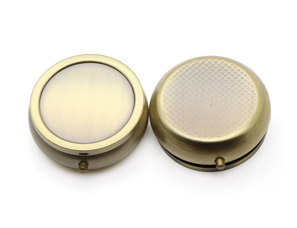 Металлическая коробка таблетки DIY Медицина Организатор Контейнер Pill Дело