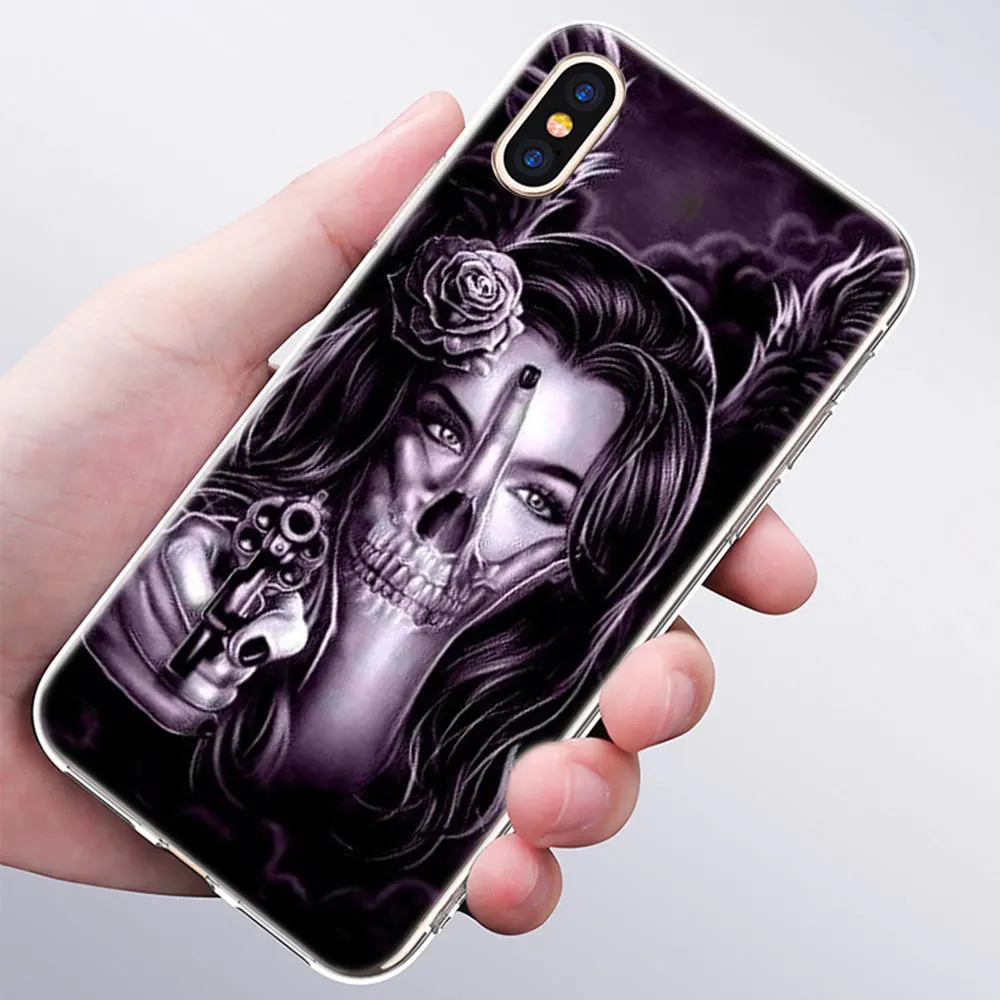 008 Модный силиконовый чехол для Apple IPhone 11 Pro XS Max X XR 7 8 6 6s Plus 5s SE TPU мягкий чехол для телефона - Цвет: 008