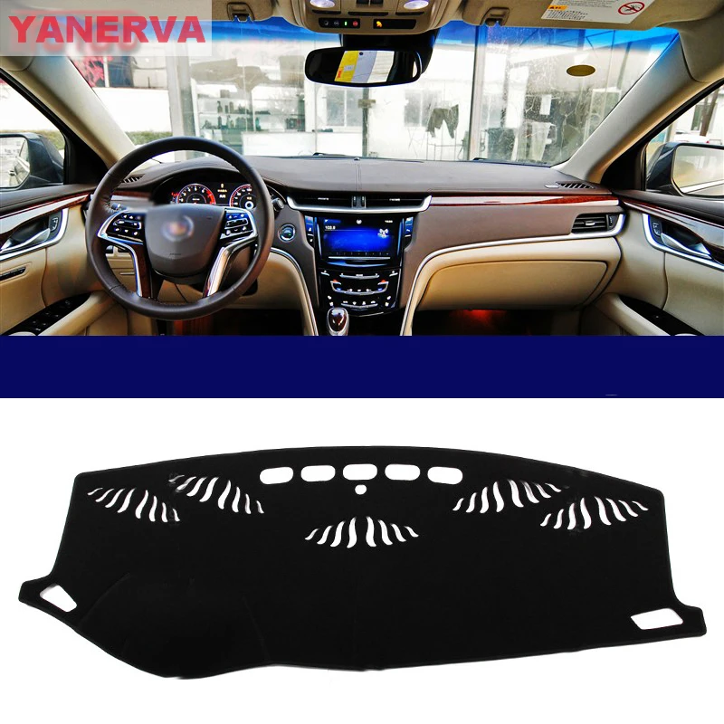 

Interior Car Dashboard Cover Light Avoid Pad Photophobism Mat Sticker For Cadillac XTS