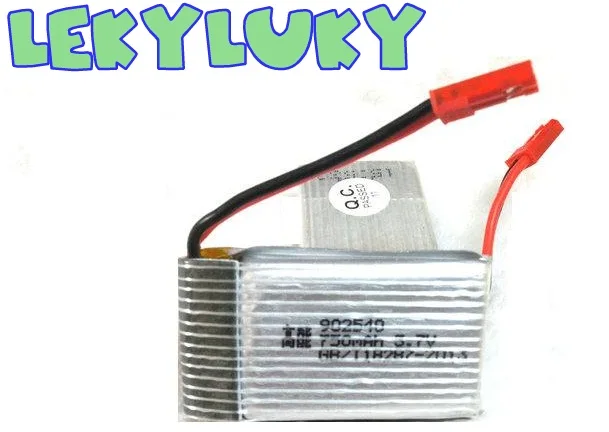 

LEKYLUKY X800 X500 X400 R/C quadcopter 3.7v 750mah lithium Battery (JST plug)2pcs