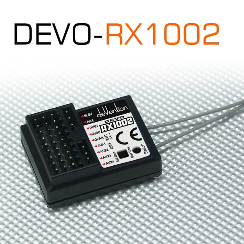 Оригинальный Walker приемник RX1002 2 4 ГГц 10 канал/10ch для Devo10 TX несовместим с Дево 7/7E/ 8