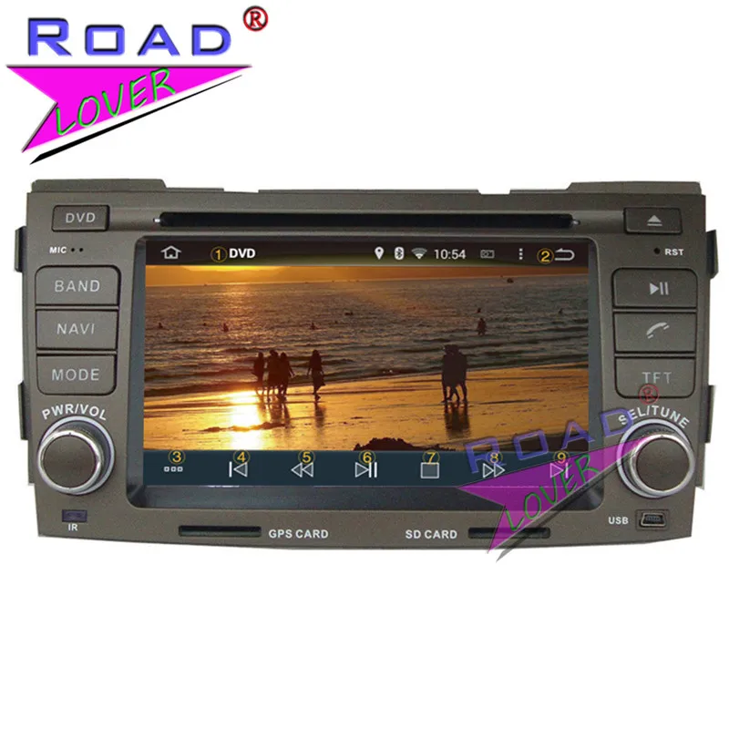 Roadlover Android 8 0 автомобильный DVD Автомобильный плеер радио для Hyundai Sonata 2009 2010 Стерео