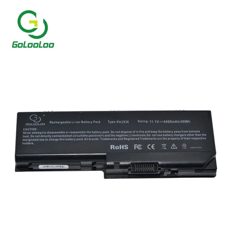 Golooloo 4400 мА/ч Батарея для toshiba Equium L350D P200 спутниковый Pro L350 L355 L355D P200D PA3537U 1B PA3536U