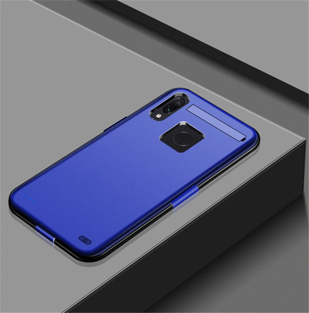 Для Xiaomi Redmi Note 7 Удлинение Банк питания зарядное устройство крышка для Xiaomi Redmi Note 7 Pro внешний блок питания зарядный чехол