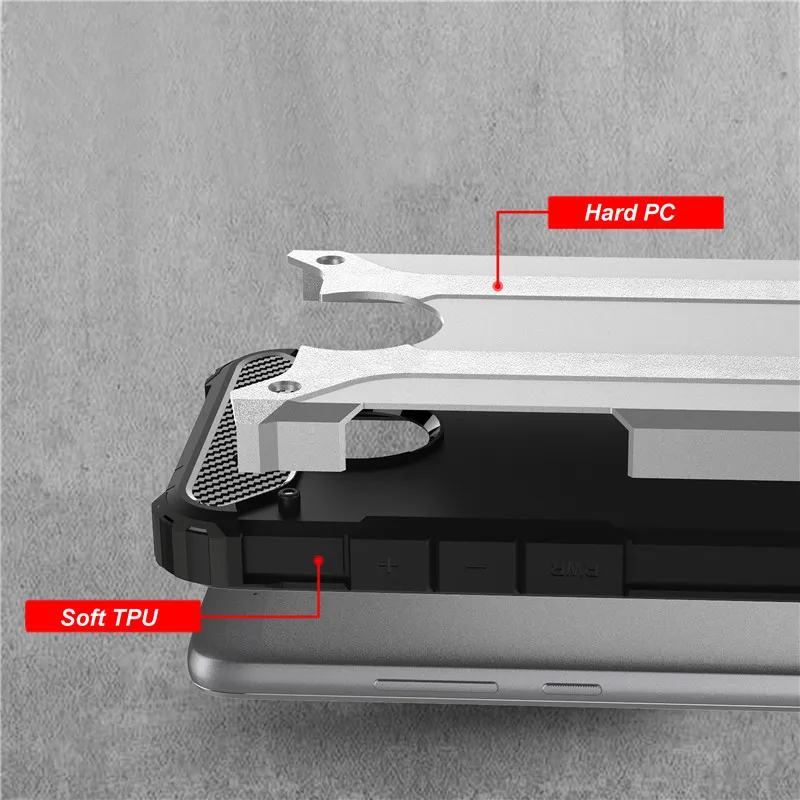 Прочный гибридный жесткий противоударный защитный чехол для Motorola G6 Plus P40 G5S + G4 E5