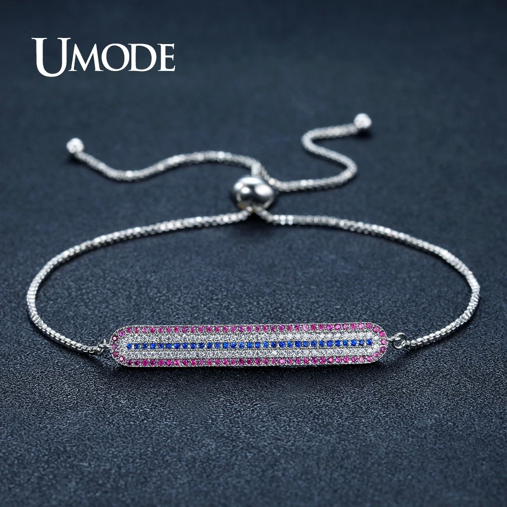 Женские винтажные браслеты UMODE UB0101B милые с длинными звеньями Цепи