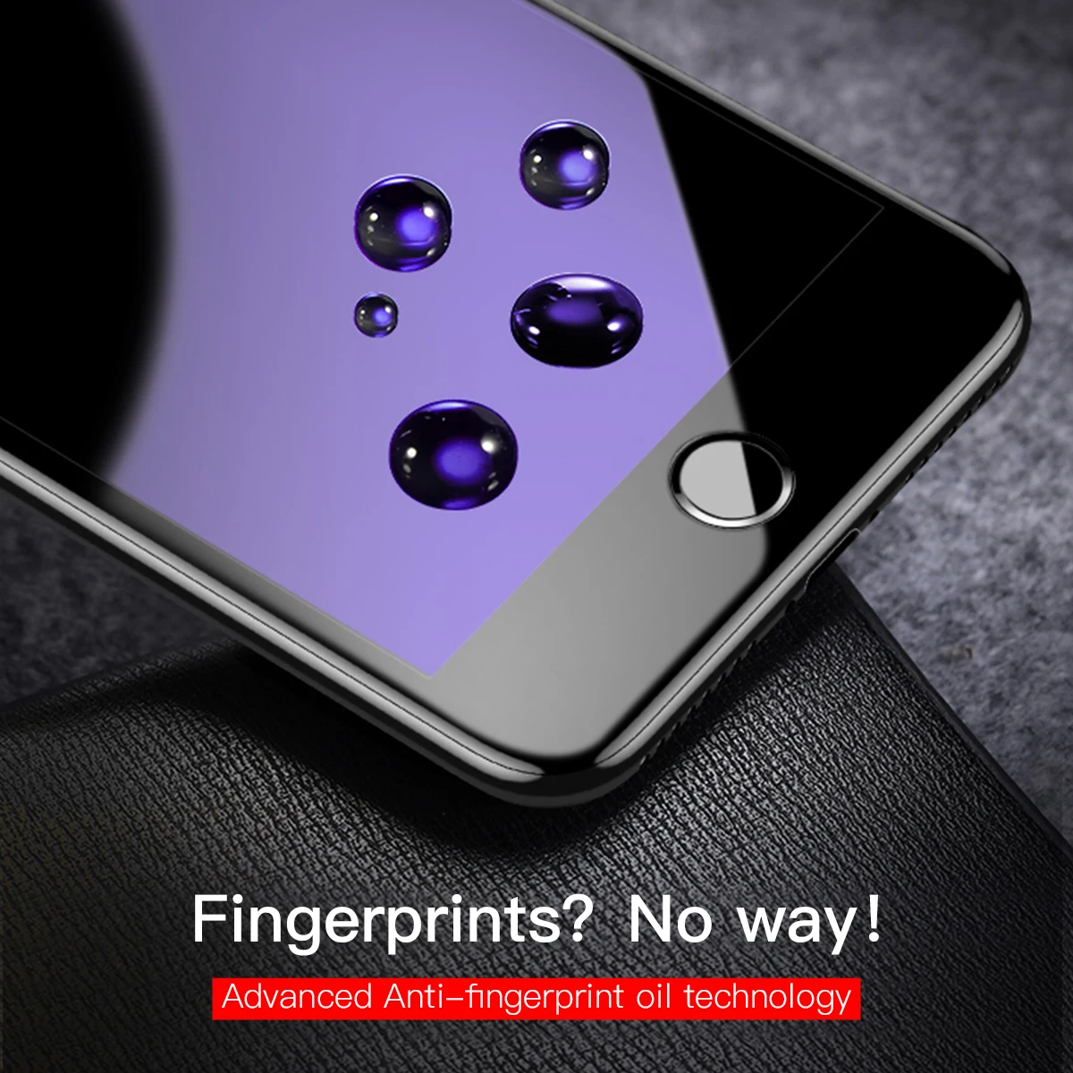 Закаленное 5D стекло Baseus для защиты экрана iPhone 8 7 полноэкранное защитное с защитой