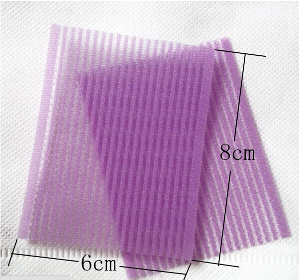 2015 4*bags(8pieces) hot sell Bangs fixed Seamless Magic Paste Posts Hair Sticker Clip Tape Fringe Patch random cdlz0407 |