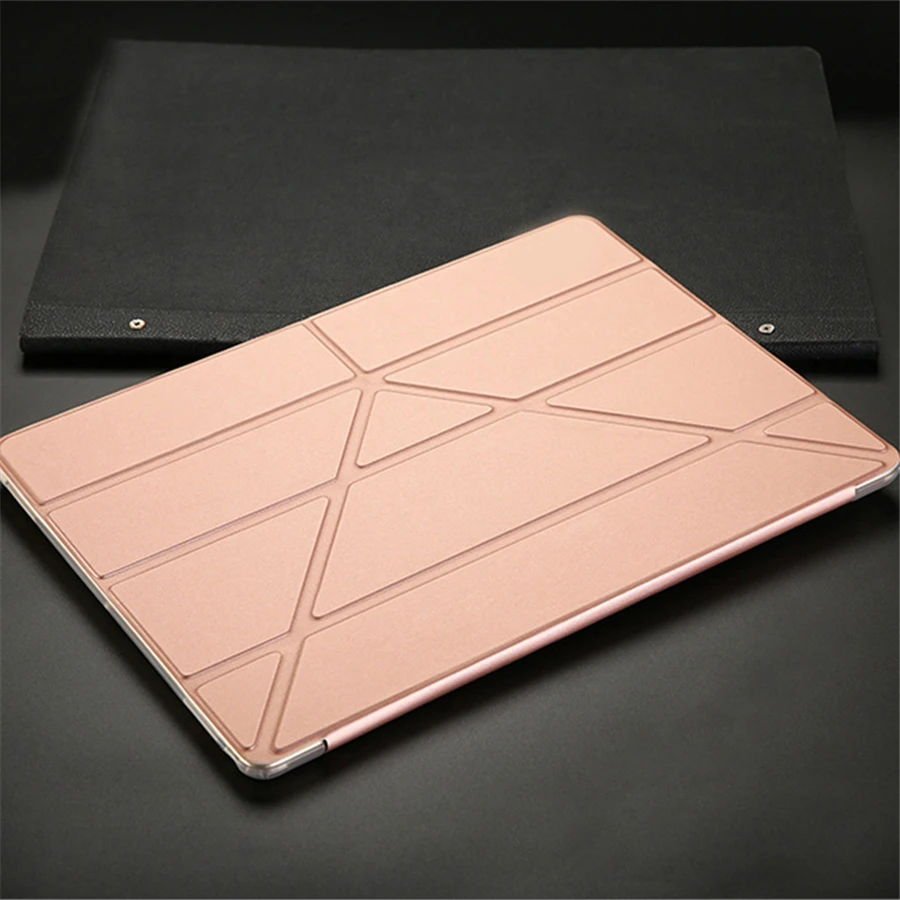 Кожа ультра тонкие Чехлы для Ipad Pro 10 5 12 9 Air2 Бизнес Стенд Крышка с автоматическим