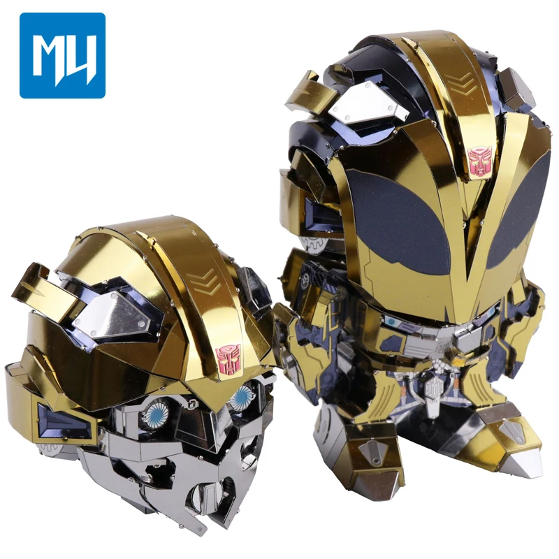 MU Little Yellow Bee эксклюзивный дизайн Автоботы могут сменить голову головоломки