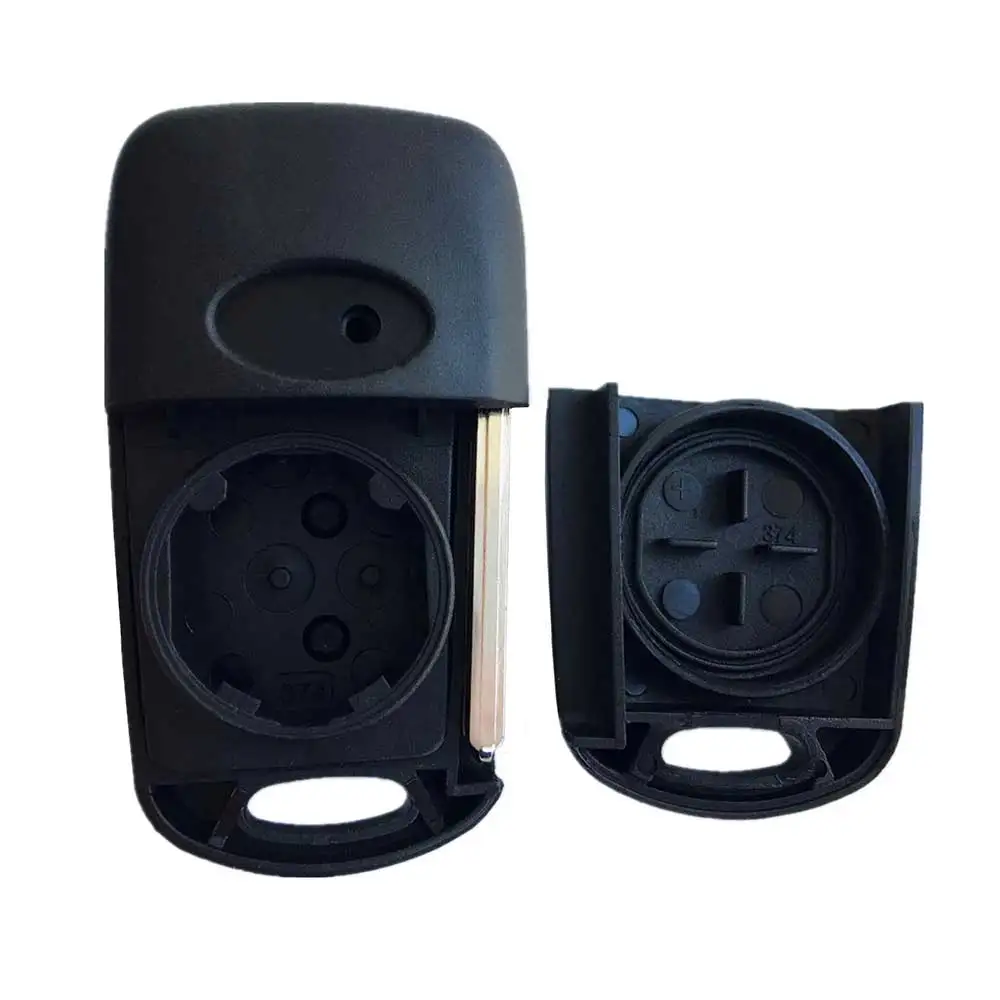 3 Buttons Car Flip Remote Key Shell Folding Case Cover For Kia K2 K5 Sportage Cerato Rio Accessories |