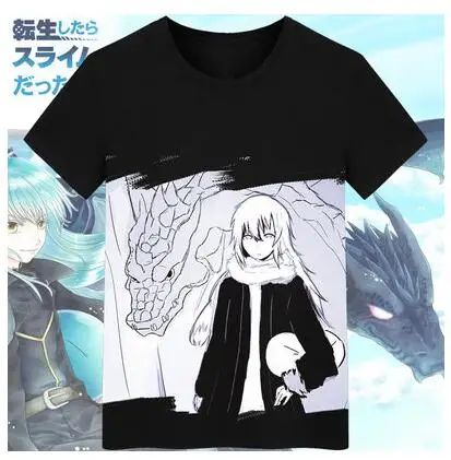 

Unisex Japan Anime Cos That Time I Got Reincarnated as a Slime T-Shirt Tee T-Shirt