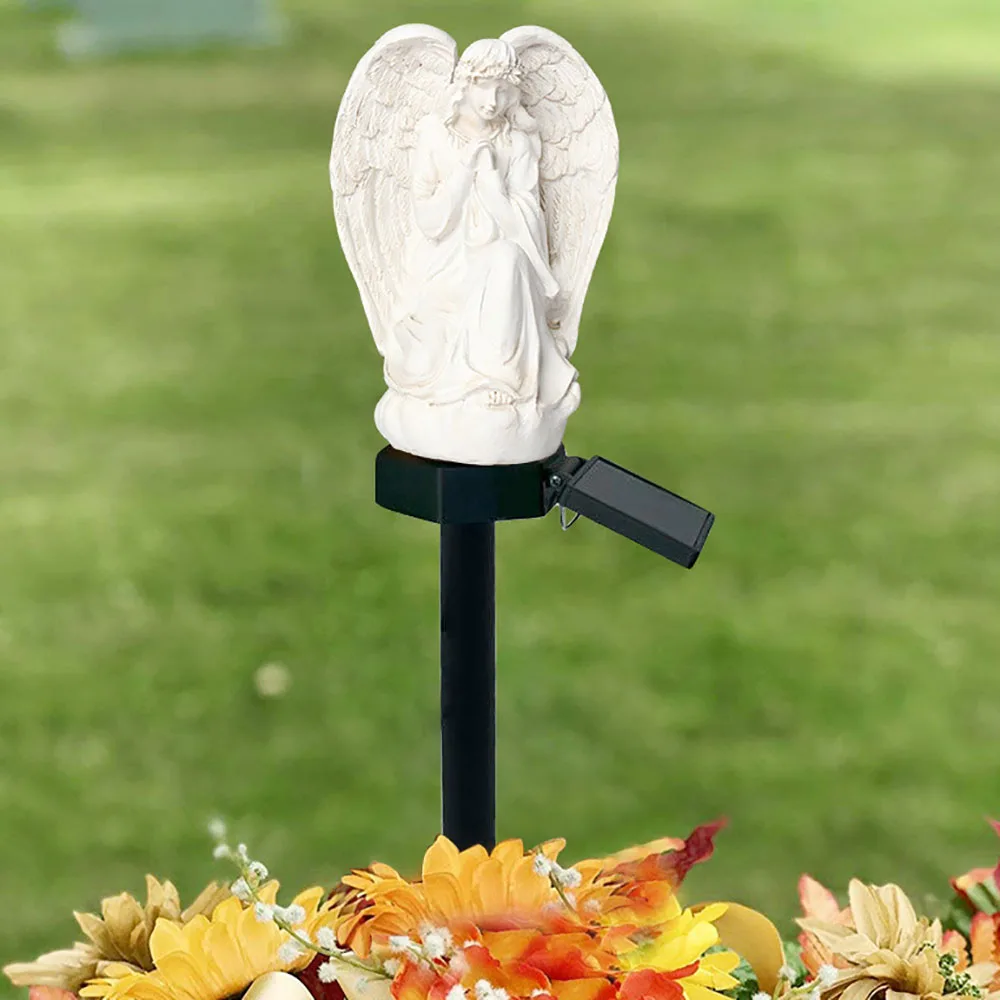 

Led Solar Lamp Stable Eco-Friendly Lawn Garden Design Lamp Decoration Spot Led Outdoor Lighting Energy Saving Angel Shape