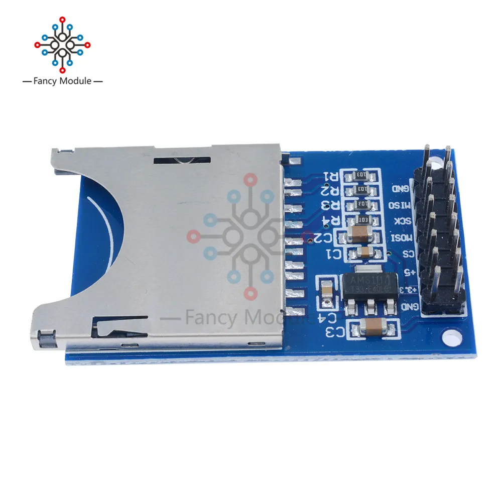 Умная электроника модуль для чтения и письма SD-карты слот разъем ридер рукоятка