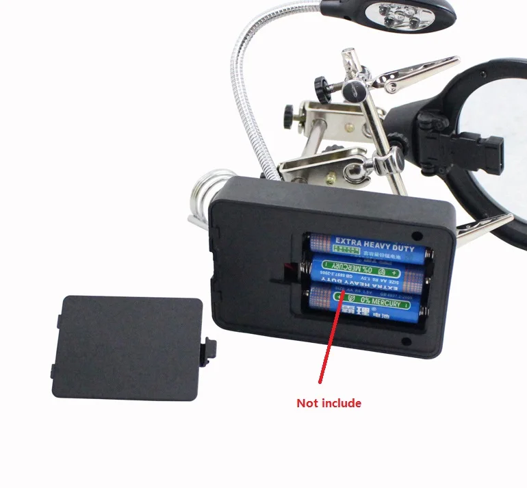 Увеличительное стекло лампе Лупа настольных с подсветкой lupe vergrootglas терсера Мано