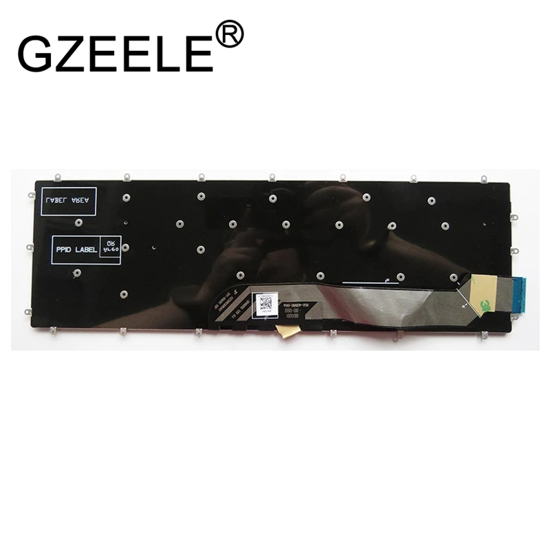 GZEELE новый английский США клавиатура для ноутбука DELL Inspiron 3583 3584 3585 3593 3595 5767 17- P32E-001