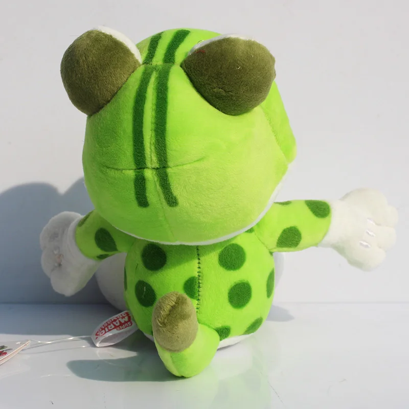 Супер Марио 3D мир Бесплатная доставка зеленый кот LUIGI Плюшевые игрушки с тегом